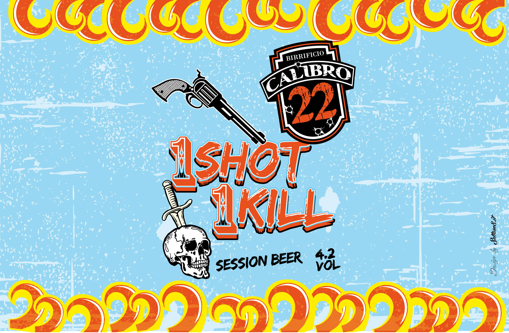 Birra 1 Shot 1 Kill - Calibro22